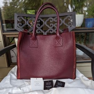 M. Gemi The Elena Grande Tote in Bordeaux
